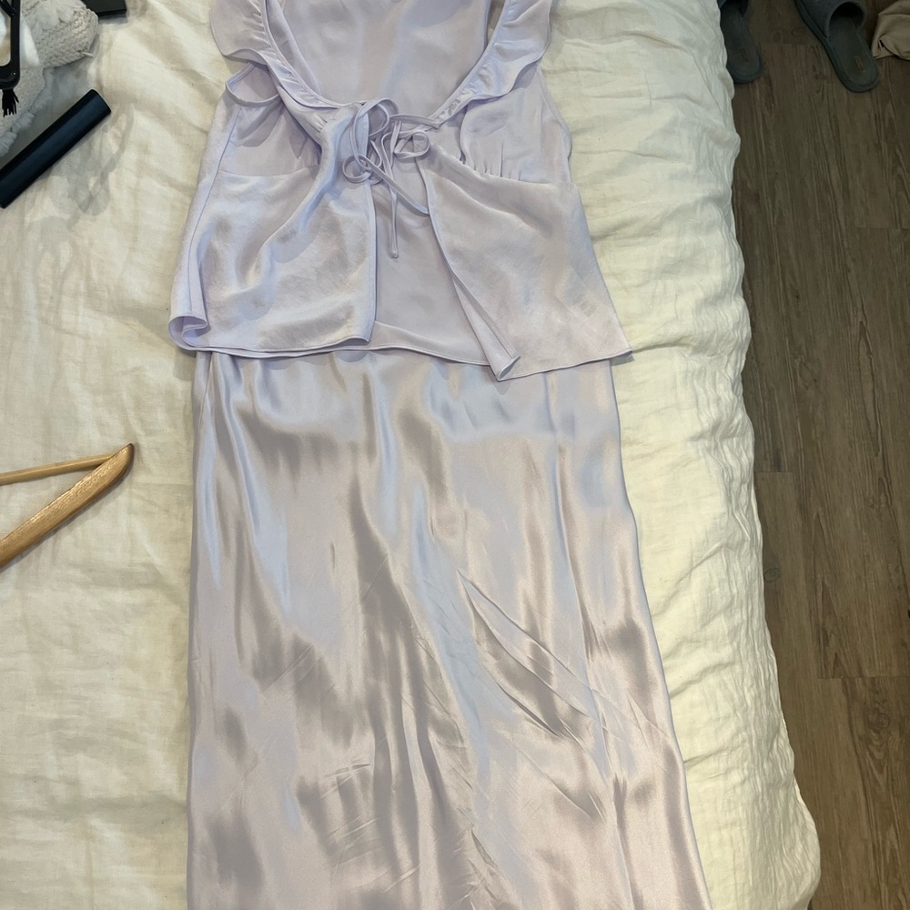 Aritzia Lavender Two Piece Set